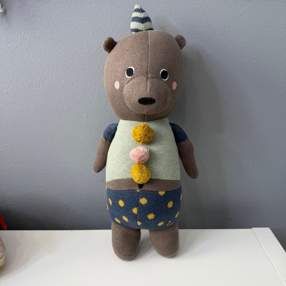AVA & YVES sustainable toy organic cotton plush bear